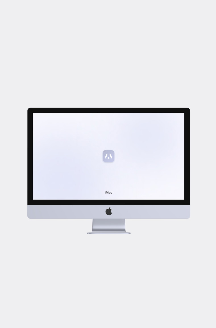 Customize and animate 3D iMac Pro device mockup