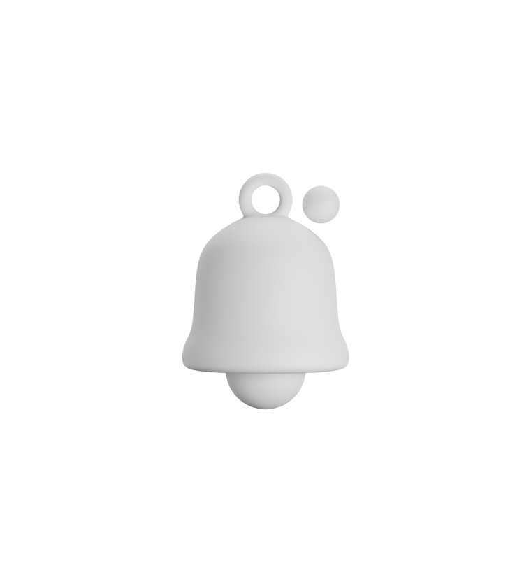 Customize and animate 3D Bell undefined mockup