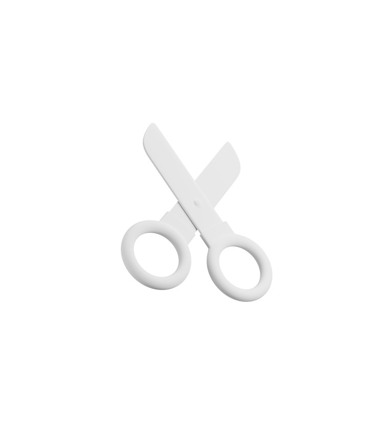 Customize and animate 3D Scissor undefined mockup