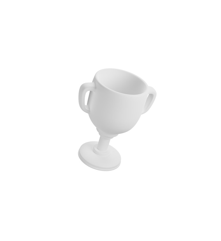 Customize and animate 3D Trophy undefined mockup