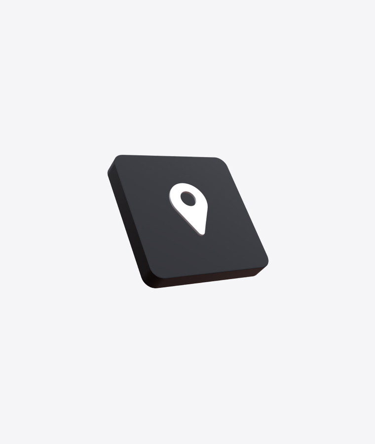 Customize and animate 3D Location undefined mockup