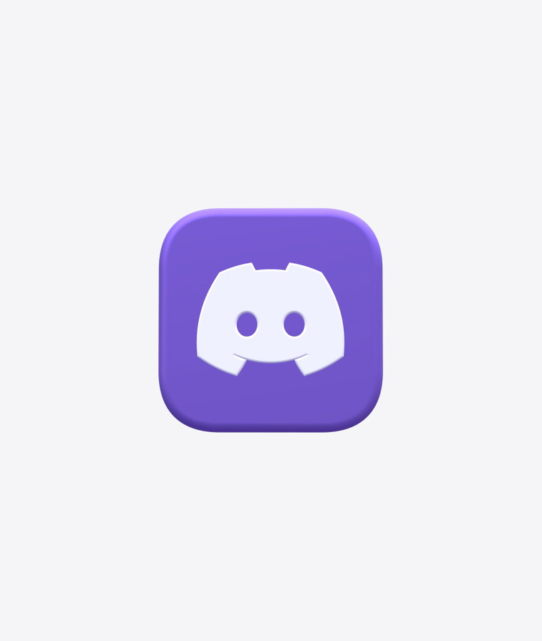 Customize and animate 3D Discord group mockup